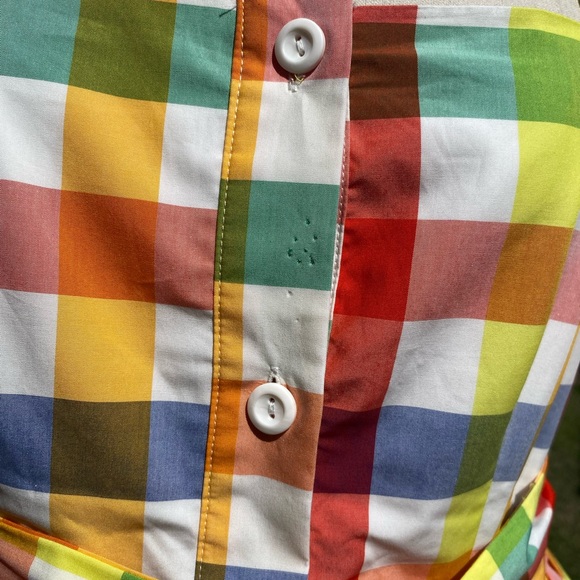 Colorful Checkered Sundress - Picture 6 of 7